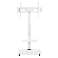 Waryong 移動電視櫃黑色81.3~191cm, 1個, 白色