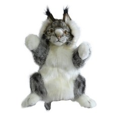 HANSA TOY 猞猁手偶，絨毛填充玩具, 1個