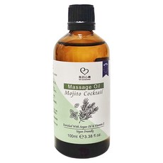 MY SCHEMING 我的心機 沁檸莫吉托活力身體按摩油, 100ml, 1瓶