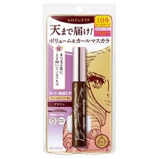 KISSME 奇士美 花漾美姬 超持久立挺翹長防水睫毛膏, 纖長纖維, 捲翹定型, 02 玫瑰棕色, 1支