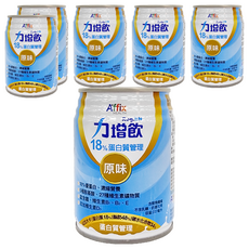 Affix 艾益生 Reg.EN 力增飲, 18%蛋白質管理，原味, 237ml, 6罐
