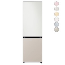 [색상선택형] 삼성전자 비스포크 냉장고 방문설치, 코타 화이트 + 새틴 베이지,