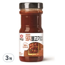 백설 돼지 불고기 양념, 840g, 3개