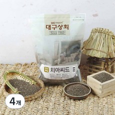 대구상회 치아씨드, 500g, 4개