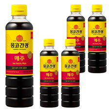 몽고간장 송표 메주, 500ml, 5개