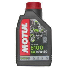 MOTUL 5100 10W-40 4T 機油，1L，摩托車引擎潤滑油, 1瓶