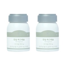 안국건강 안심마그네슘 영양제, 90정, 2개