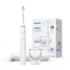 필립스 소닉케어 다이아몬드클린 전동칫솔, HX9914/77, 화이트, 1개