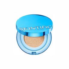 SKINTIFIC 柔霧氣墊粉底 11g, 02 象牙色, 1個