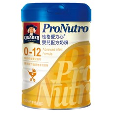 QUAKER 桂格 愛力心嬰兒配方奶粉 1號, 900g, 0-12個月, 1罐