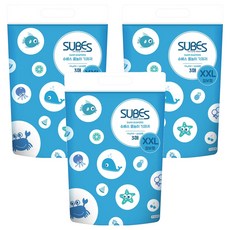 SUBES 游泳尿布褲/尿布, XXL, 9片