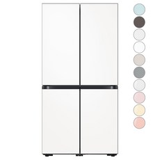 [색상선택형] 삼성전자 비스포크 4도어 냉장고 869L 방문설치, RF85C91J1AP