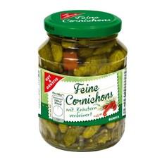 GUT&GÜNSTIG 精選酸黃瓜，含香草, 190g, 1罐