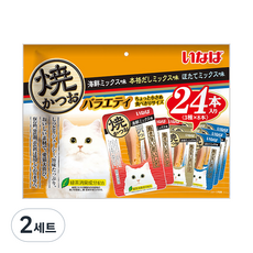 이나바 고양이 야끼가츠오, 어덜트용 버라이어티 (QSC-244), 2세트