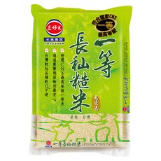 三好米 一等長秈糙米, 口感自然 自帶甜味 米粒香Q彈性 免浸泡 CNS一等米, 2.2kg, 1包