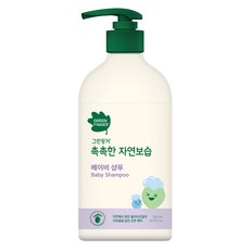 아기샴푸 쇼핑의 마침표 | 그린핑거 촉촉한 자연보습 베이비 샴푸, 500ml, 1개 리뷰