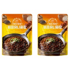 차오차이 비프 유니짜장, 180g, 2개