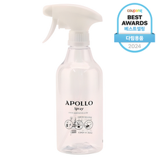 APOLLO 클리어 분무기 500ml, 투명, 1개 투명, 1개