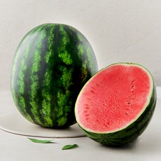 아침의뜰 미니 크림슨 수박, 1.5kg 미만, 1개