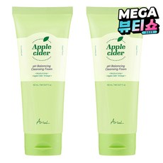 아리얼 애플사이다 pH 약산성 밸런싱 클렌징 폼, 150ml, 2개