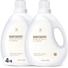살림백서 베이비 앤 키즈 아기 세탁세제 1950ml