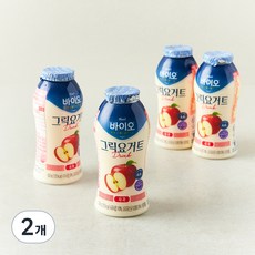 매일바이오 고단백 그릭요거트 드링크 사과, 2개, 4개입, 150ml