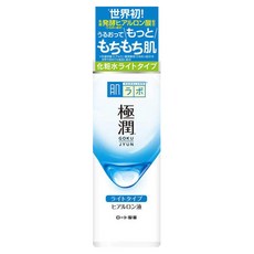 HADALABO 肌研 極潤保濕化妝水 清爽型, 保持肌膚滋潤 防止乾燥 保濕兼具 強化肌膚屏障, 170ml, 1瓶