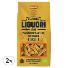 리구오리 유기농 푸실리, 400g, 2개