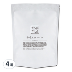 하루허브 루이보스차 대용량, 1g, 50개입, 4개