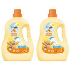 스너글 실내건조 섬유유연제 허거블 선샤인 본품, 2L, 2개