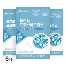 JW중외제약 울트라 프로바이오틱스, 6개, 15g