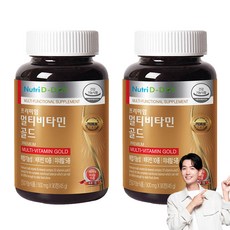 Nutri D-DAY 優質黃金綜合維他命補充錠, 90顆, 2罐