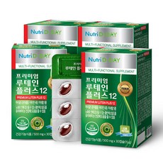 Nutri D-DAY 葉黃素PLUS12膠囊, 30顆, 4盒