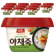 양반 야채죽, 287.5g, 12개