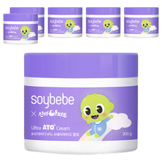 soybebe 幼兒用Ultra ATO乳霜, 300g, 6個