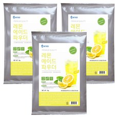 WITHGO 檸檬水即溶粉, 1kg, 1包, 3包