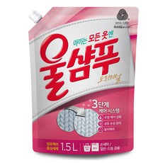 울샴푸 오리지날 울세제 리필, 1.5L, 1개