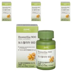 GNC 보스웰리아 900, 30정, 4개