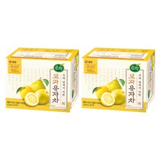 순작 모과 유자차 티백, 800mg, 40개입, 2개 0.8g, 40개입, 2개