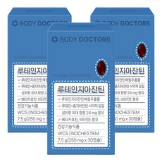 바디닥터스 루테인 지아잔틴, 30정, 3개 30정, 3개, 30정