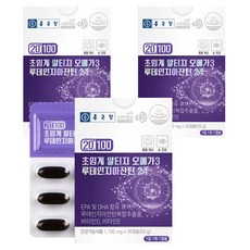 종근당 20100 초임계 알티지오메가3 루테인지아잔틴24, 30정, 3개 3개, 30g