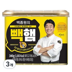 백종원의 빽햄, 340g, 3개