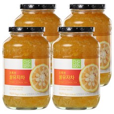 초록원 꿀유자차, 1kg, 1개입, 4개 1kg, 4개, 4개