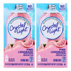 크리스탈라이트 온더고 핑크레몬에이드 분말, 3.68g, 10개입, 2개 3.68g, 10개입, 2개