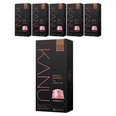 카누 바리스타 머신 전용 캡슐커피 브라이트가든, 9.5g, 10개입, 6개 9.5g, 60개