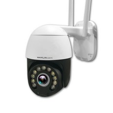 HANLIN 無死角超廣角監視器 CAM175, 300萬像素1536P, 360度魚眼鏡頭, AI自動追蹤, 多種警報功能, 1盒
