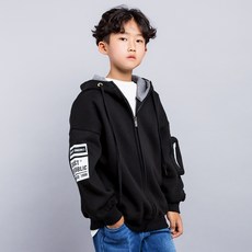 고스트리퍼블릭 아동용 포켓 포인트 주니어 터틀넥 후드집업 JHZ-J246