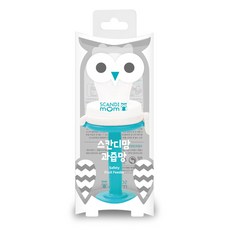 스칸디맘 과즙망 2개입, 아쿠아블루, 1세트