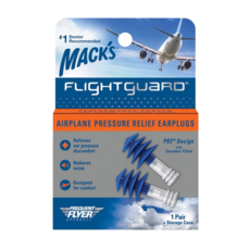 MACK'S Flightguard 飛行耳塞, 飛機壓力舒緩耳塞, 1副