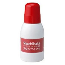Shachihata 寫吉達 油性顏料系印台補充液 SGN-40 40ml, 紅色, 1瓶